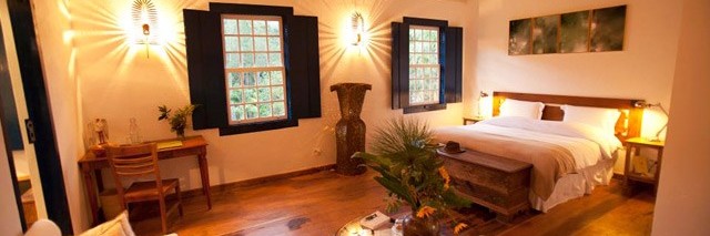 Arte nos quartos da Fazenda Catuçaba - São Luiz do Paraitinga