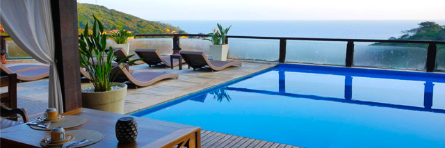 Deck do Hotel La Pedrera, Búzios