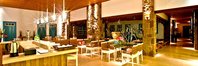Spa lounge do Lake Villas em Amparo