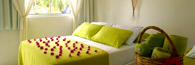 Quarto da pousada Praiagogi em Maragogi