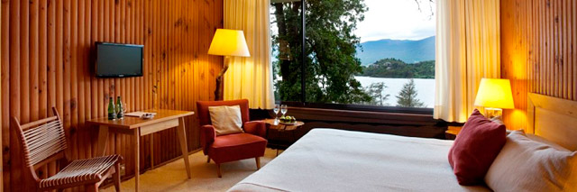 Quarto do Hotel Antumalal, Pucón