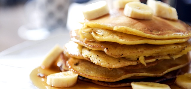 Restaurante Manu - Panquecas com Bananas