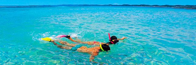 Mergulho nas piscinas naturais