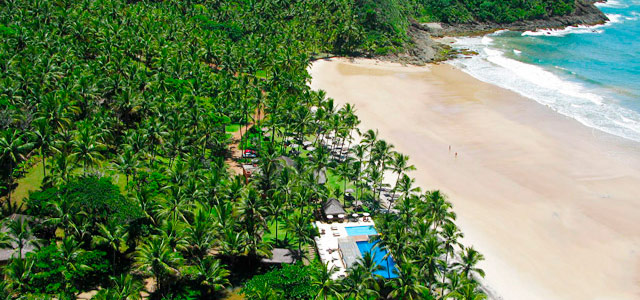 Vista aérea do Itacaré Eco Resort