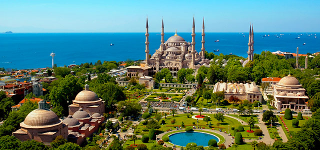 Mesquita Azul, uma das maravilhas do Estreito de Bósforo