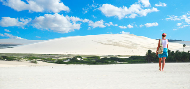 Jericoacoara, a 12km do hotel Rancho do Peixe