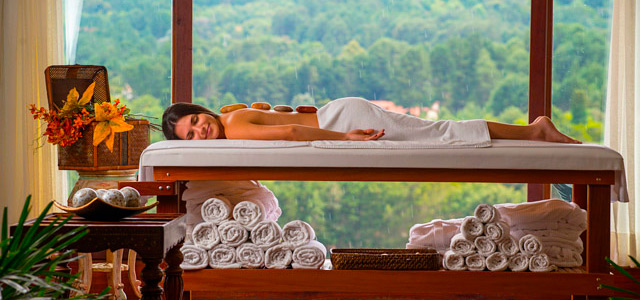 Massagens, terapias, banhos de imersão...é o paraíso na terra!