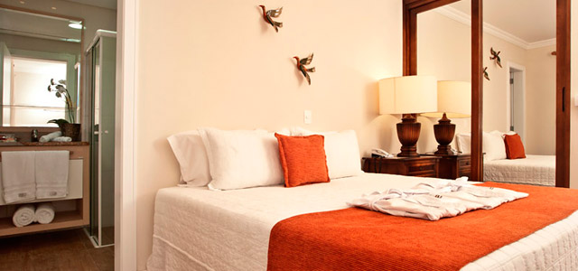 Não bastasse as belezas do Balneário, o Hotel Praia do Estaleiro pulsa energias positivias com sua decoração Feng Shui