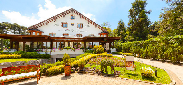 Hotel Ritta Hoppner: um dos mais luxuosos da cidade gaúcha. O 1º entre 33 hotéis em Gramado