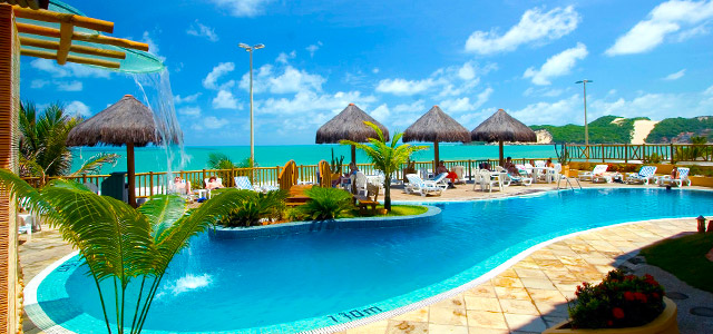 Visual Praia Hotel: estada com vista para a praia de Ponta Negra, drink de boas vindas e muita, mas muita diversão garantida para o feriado do dia primeiro de maio