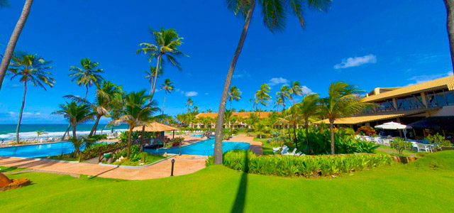 Catussaba Resort: para mamãe relaxar com os pés na areia das praias da Bahia