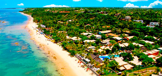 Mar Paraíso Resort: aos pés da praia do Mucugê, em Arraial d'Ajuda, está localizada essa pousada que é um verdadeiro presente do dia dos namorados