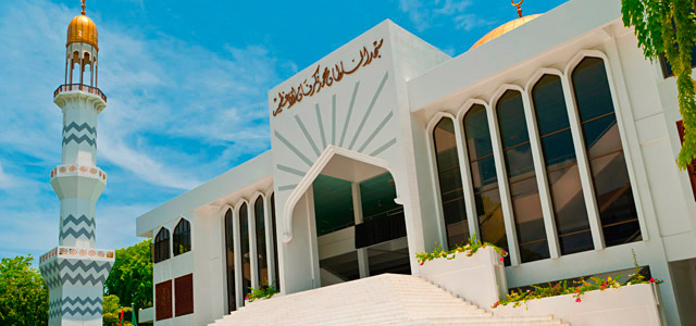 O Islamismo é a religião predominante nas na capital das Ilhas Maldivas