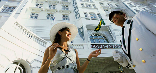 Nove décadas de excelente atendimento e conforto! É o que o Copacabana Palace oferece aos seus hóspedes