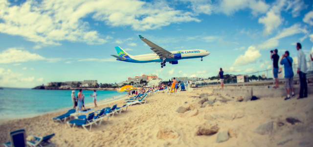 Maho Beach - Praias do Caribe