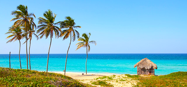 Cuba: Playa Megano.