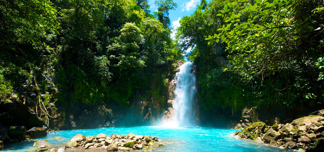 Cachoeira Tenório, na Costa Rica