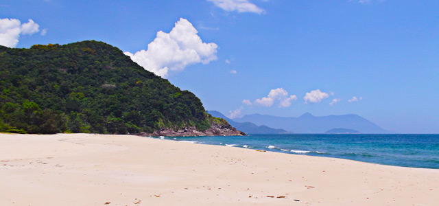 Praia Brava em São Sebastião
