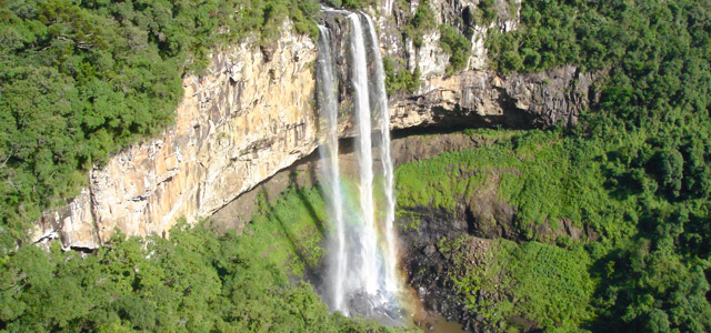 Cascata Caracol, em Canela