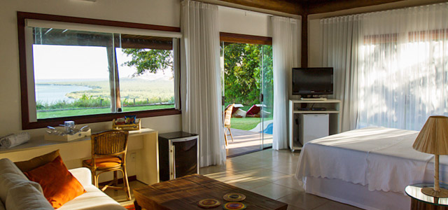 Acomodações no Gungaporanga Hotel