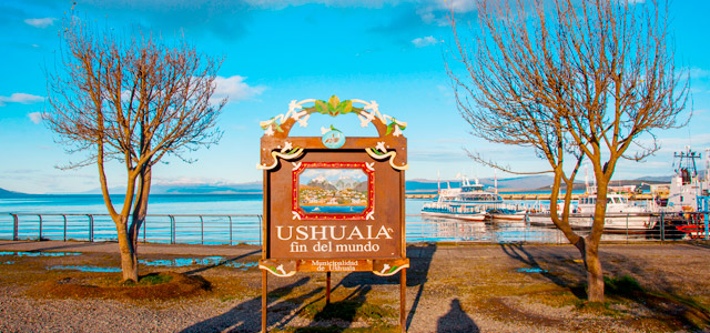 Ushuaia, o fim do mundo, na Patagônia Argentina