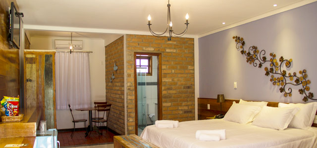 Quarto do Parque do Avestruz Hotel Fazenda
