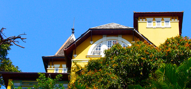 Fachada do Casa Amarelo