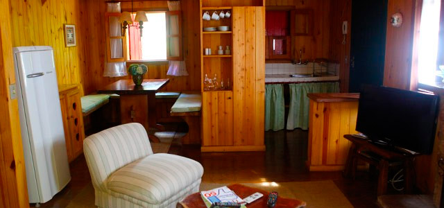 Sossego e conforto, esse é o lema das Cabanas do Toldi