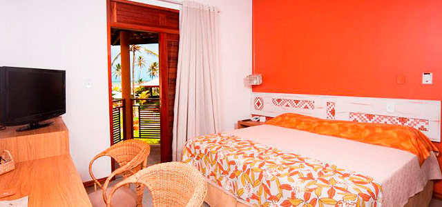 Aruanã Eco Praia Hotel - Acomodações que lembram pequenos refúgios 