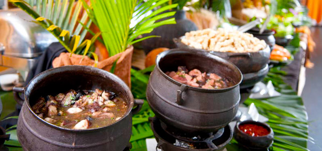A melhor gastronomia está no Hotel Senac Ilha do Boi