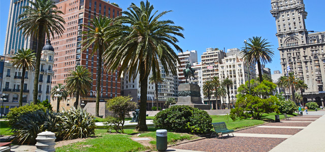 Plaza Independencia em Montevidéu