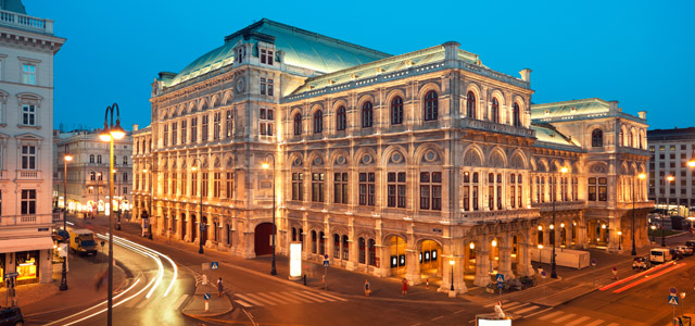 Ópera House. Áustria - Europa central