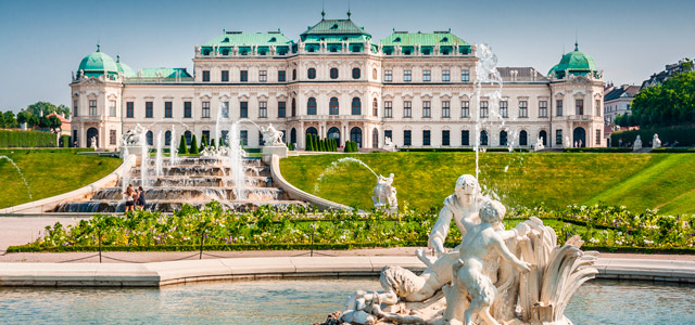 Palácio Belvedere, Áustria - Europa central