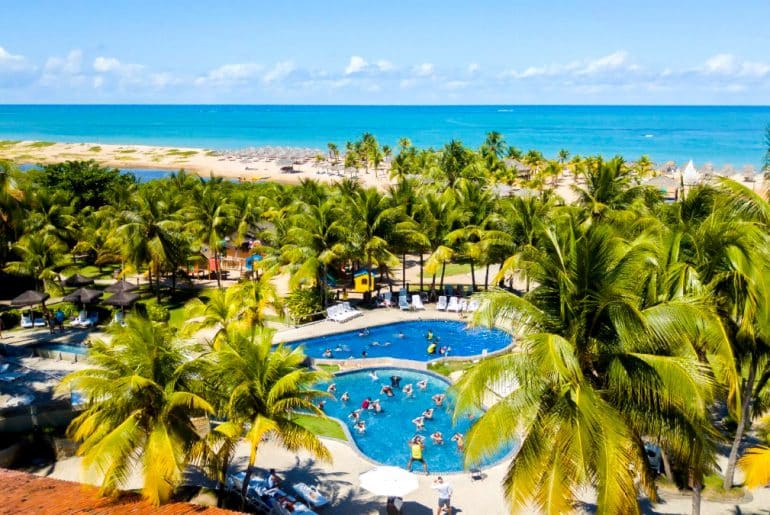 Sinônimo de sossego e diversão, hospede-se no Pratagy Beach Resort, em Maceió