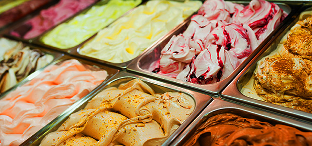 sorvete gelato