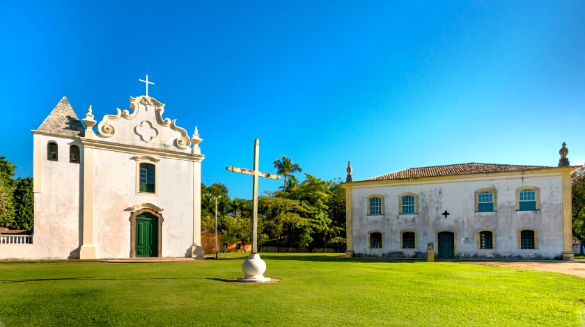 Centro Histórico de Porto Seguro - Bahia - pontos turísticos do Brasil