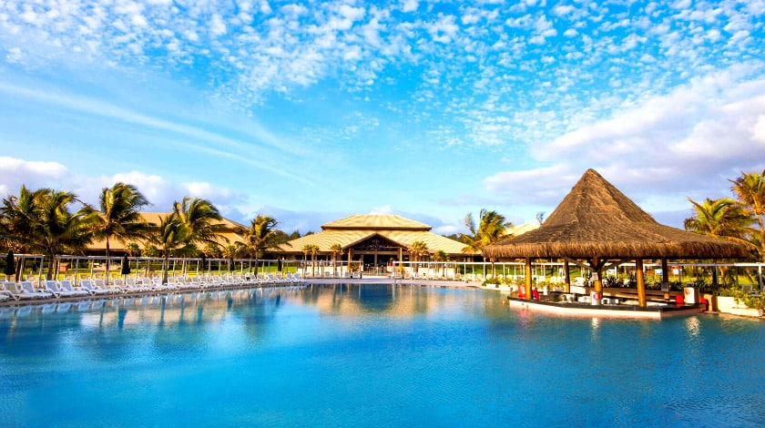 Piscina do Vila Galé Cumbuco, no Ceará