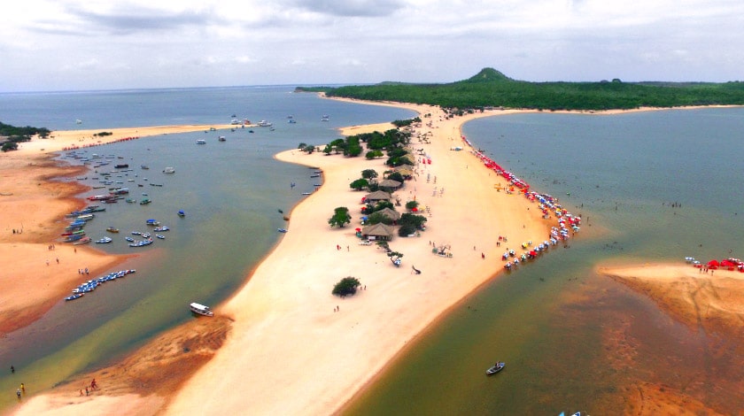 Ilha do Amor, em Alter do Chão, no Pará
