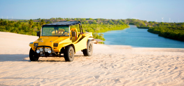 buggy nas Dunas de Genipabu