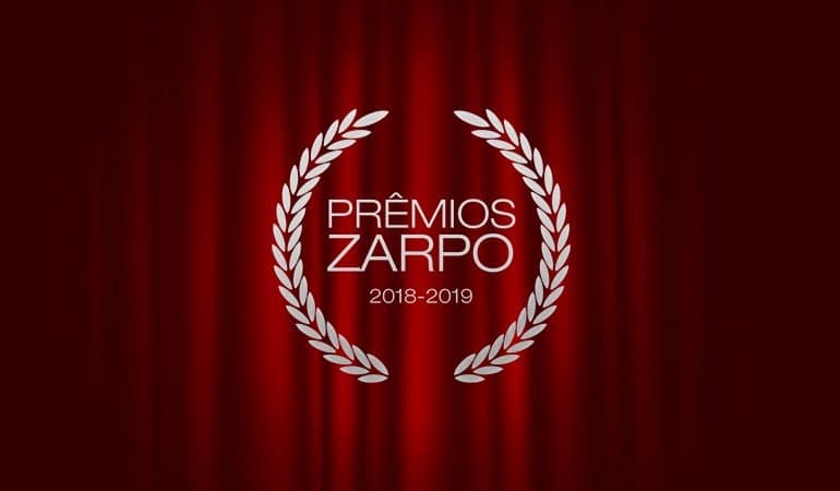 Banner dos Prêmios Zarpo 2018 à 2019