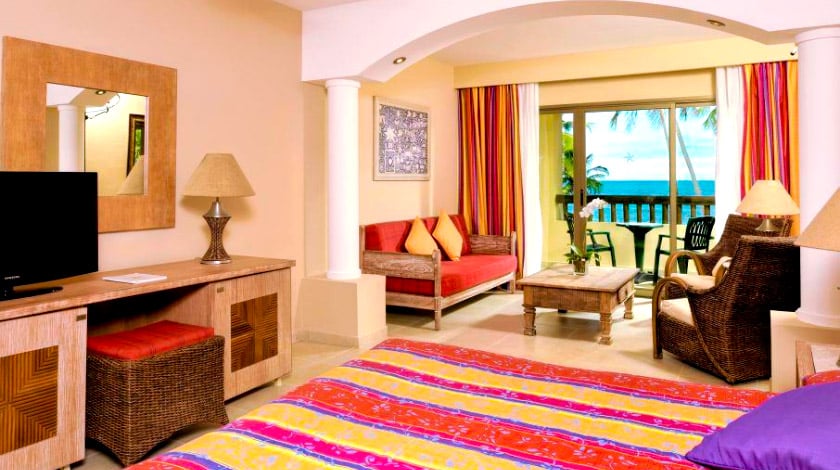 Quarto amplo do resort All-Inclusive Iberostar Bahia