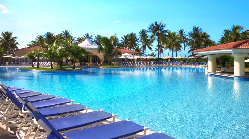 Piscina do Sauípe Resorts, com os descontos da Resort Week