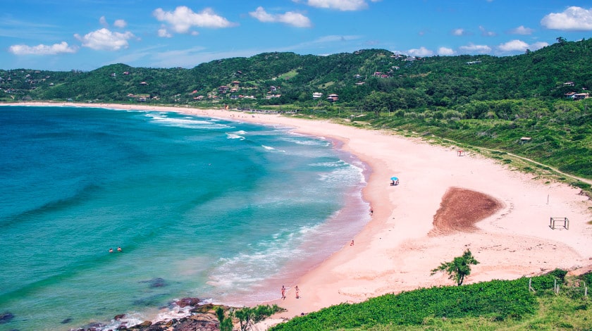 Praia do Silveira - Garopaba - Praias para surfar no Brasil