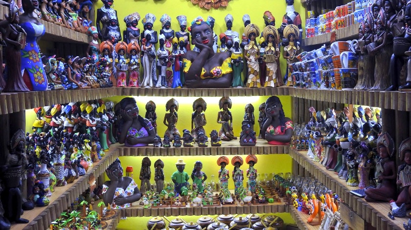 Mercado de Artesanato - pontos turísticos da Bahia