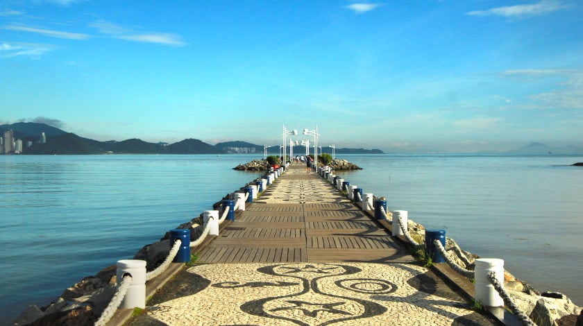 Molhe da Barra Sul - Balneário Camboriu