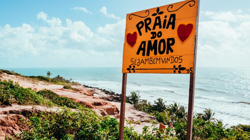 Praia do Amor, no Rio Grande do Norte