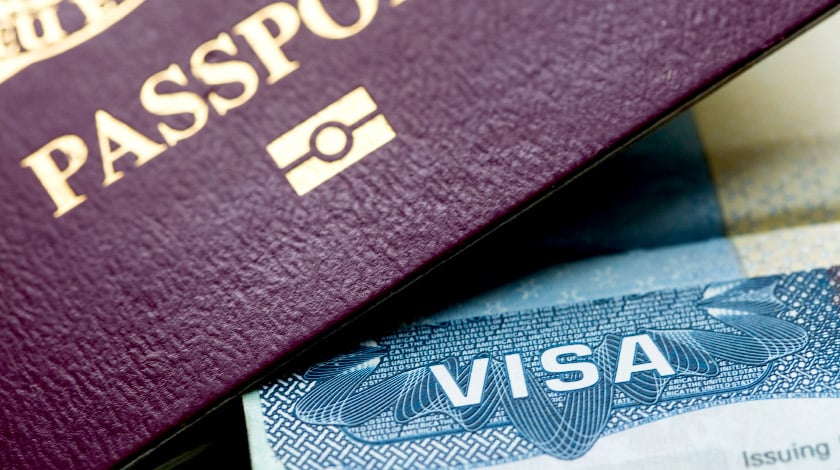 Documentação obrigatória: passaporte, visto e vacina