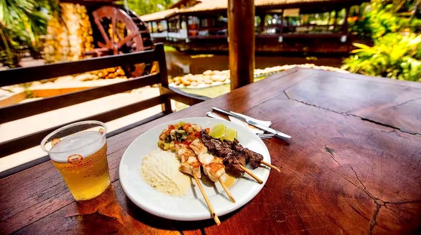 Cana Brava Resort - Gastronomia