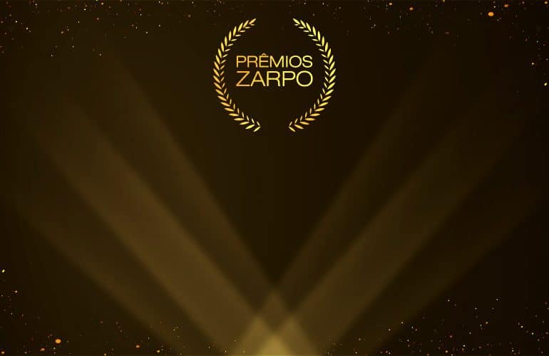 Banner com o selo de prêmios Zarpo.