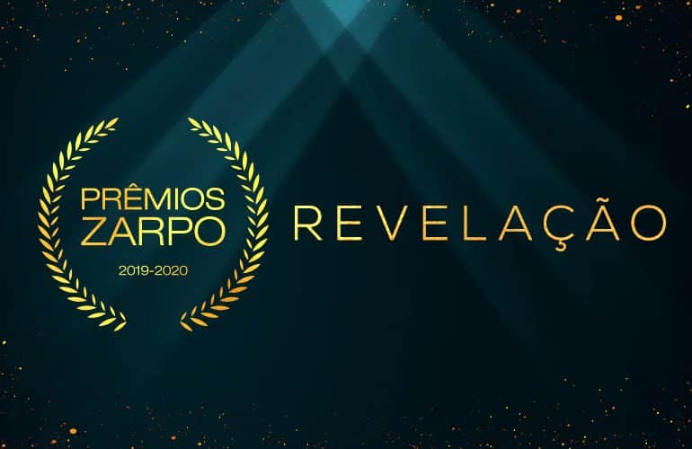 Banner prêmios zarpo de Revelação no ano de 2019 à 2020